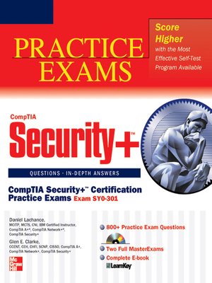 cover image of CompTIA Security+ Certification Practice Exams (Exam SY0-301)
